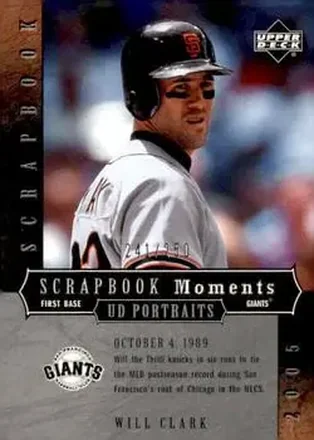 2005 Upper Deck Portraits feature card