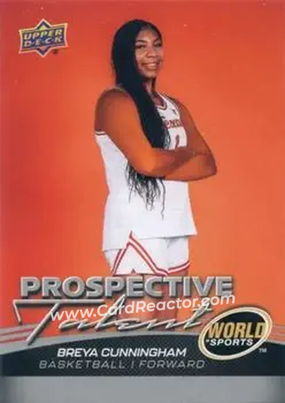 2026 Upper Deck World of Sports Volume II #362 - Breya Cunningham - Texas Longhorns - Front
