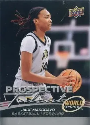 2026 Upper Deck World of Sports Volume II #386 - Jade Masogayo - Colorado Buffaloes