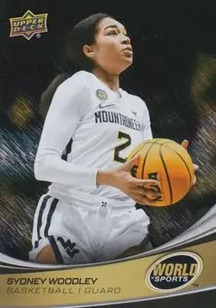 2026 Upper Deck World of Sports Volume II - Storm Zone Foilboard #89 - Sydney Woodley - West Virginia Mountaineers