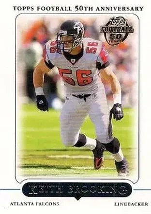 2005 Topps #5 - Keith Brooking - Atlanta Falcons