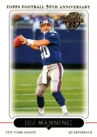 2005 Topps #9 - Eli Manning - New York Giants