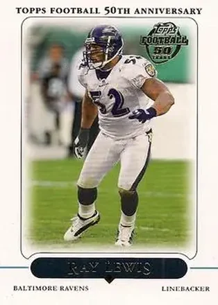 2005 Topps #11 - Ray Lewis - Baltimore Ravens