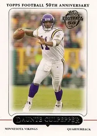 2005 Topps #13 - Daunte Culpepper - Minnesota Vikings