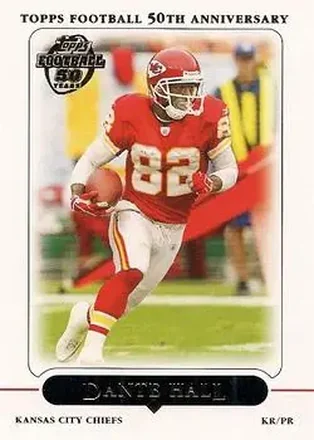 2005 Topps #29 - Dante Hall - Kansas City Chiefs