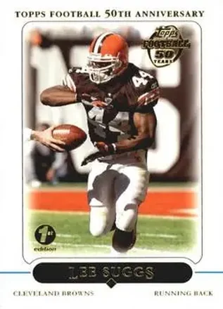 2005 Topps 1st Edition #4 - Lee Suggs - Cleveland Browns