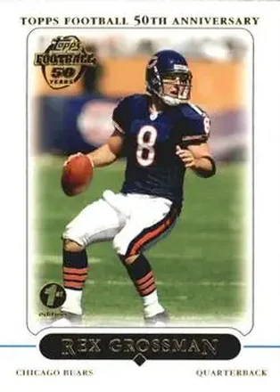 2005 Topps 1st Edition #6 - Rex Grossman - Chicago Bears