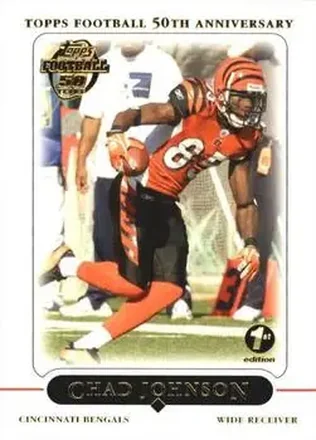 2005 Topps 1st Edition #7 - Chad Ochocinco - Cincinnati Bengals