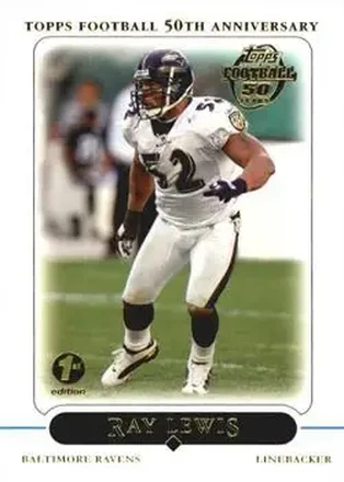 2005 Topps 1st Edition #11 - Ray Lewis - Baltimore Ravens