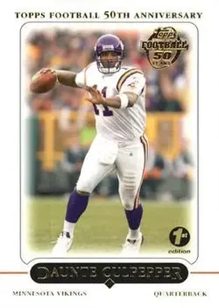 2005 Topps 1st Edition #13 - Daunte Culpepper - Minnesota Vikings