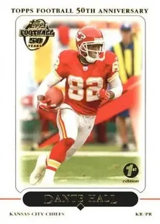 2005 Topps 1st Edition #29 - Dante Hall - Kansas City Chiefs