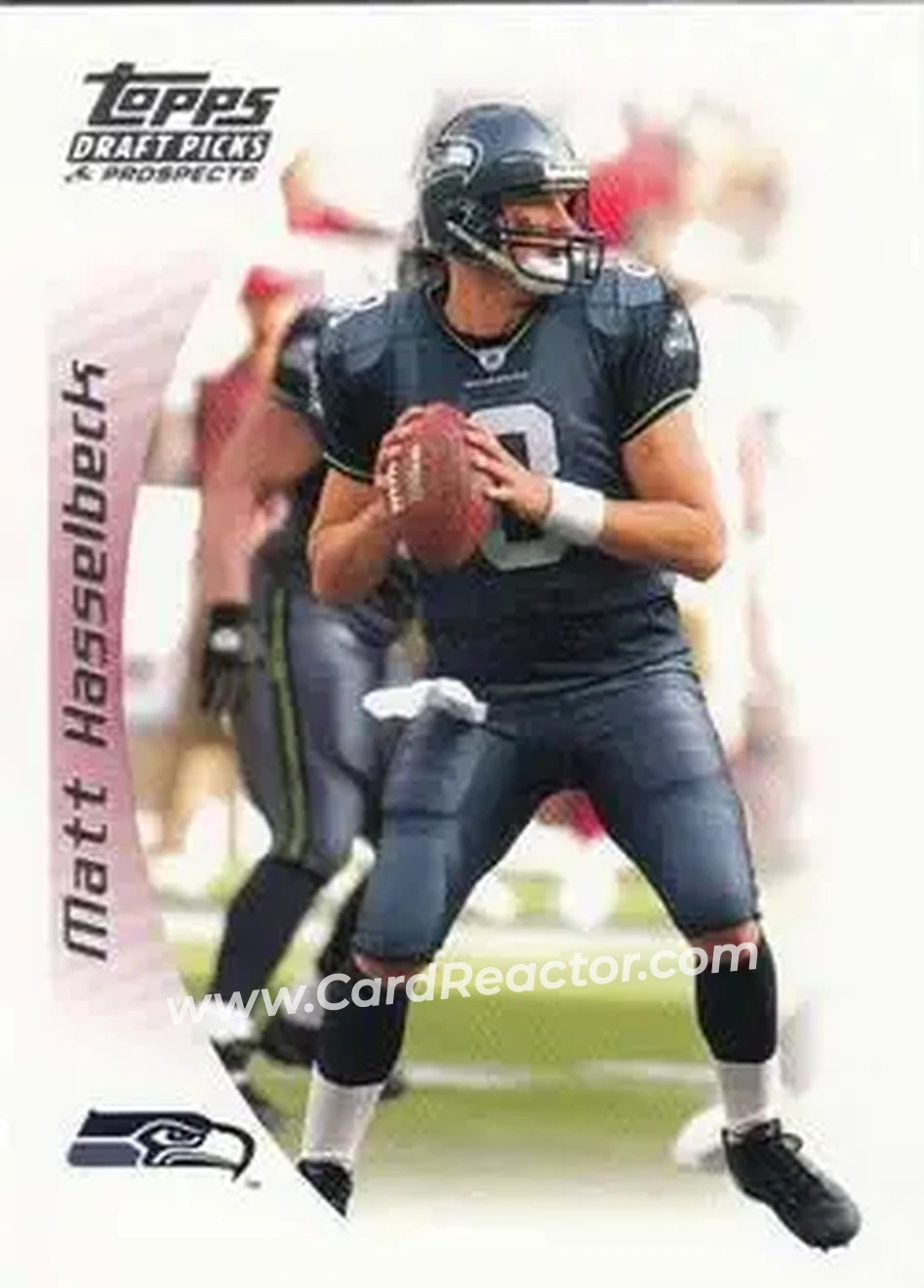2005 Topps Draft Picks & Prospects #3 - Matt Hasselbeck - Seattle Seahawks - Front