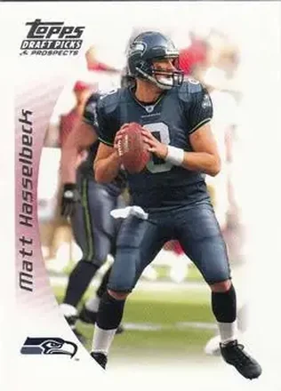 2005 Topps Draft Picks & Prospects #3 - Matt Hasselbeck - Seattle Seahawks