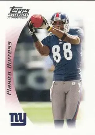 2005 Topps Draft Picks & Prospects #4 - Plaxico Burress - New York Giants