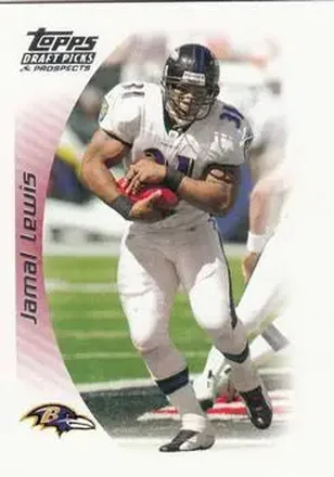 2005 Topps Draft Picks & Prospects #6 - Jamal Lewis - Baltimore Ravens