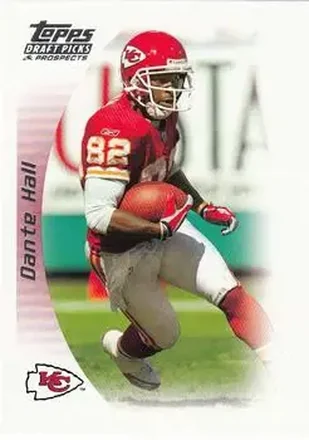 2005 Topps Draft Picks & Prospects #10 - Dante Hall - Kansas City Chiefs