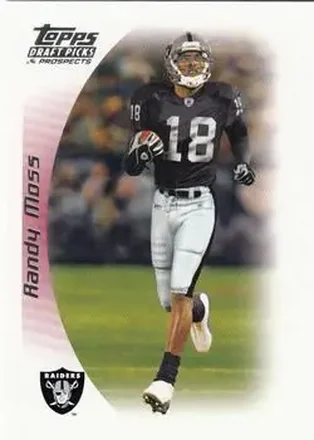 2005 Topps Draft Picks & Prospects #14 Randy Moss