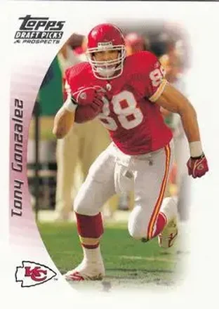 2005 Topps Draft Picks & Prospects #20 Tony Gonzalez