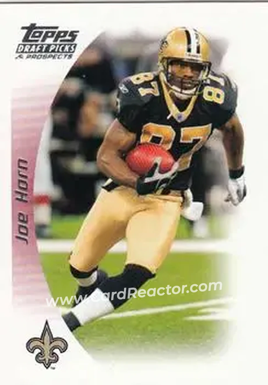 2005 Topps Draft Picks & Prospects #23 - Joe Horn - New Orleans Saints - Front 2005 Topps Draft Picks & Prospects #23 - Joe Horn - New Orleans Saints - Front