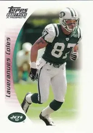 2005 Topps Draft Picks & Prospects #25 - Laveranues Coles - New York Jets