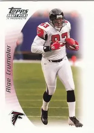 2005 Topps Draft Picks & Prospects #27 - Alge Crumpler - Atlanta Falcons