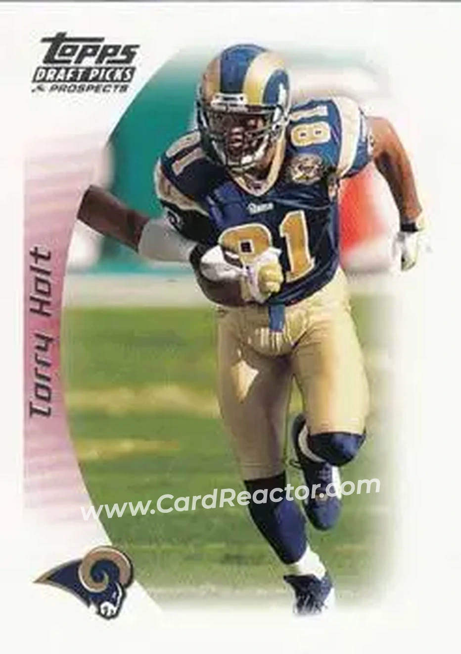 2005 Topps Draft Picks & Prospects #29 - Torry Holt - St. Louis Rams - Front