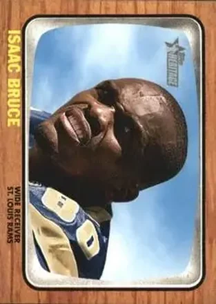 2005 Topps Heritage #7 - Isaac Bruce - St. Louis Rams