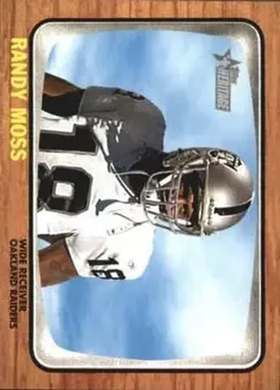 2005 Topps Heritage #30 - Randy Moss - Oakland Raiders