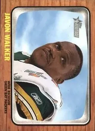 2005 Topps Heritage #2 - Javon Walker - Green Bay Packers