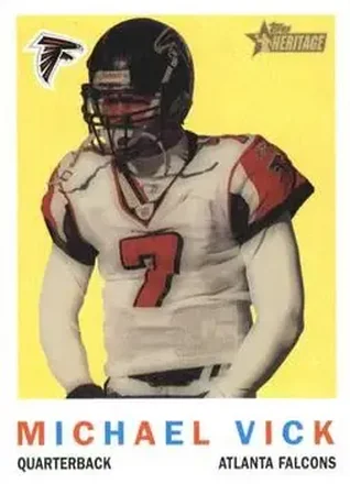 2005 Topps Heritage #10 Michael Vick