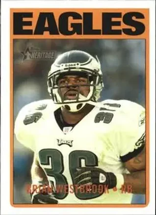 2005 Topps Heritage #19 Brian Westbrook