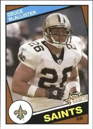 2005 Topps Heritage #21 Deuce McAllister