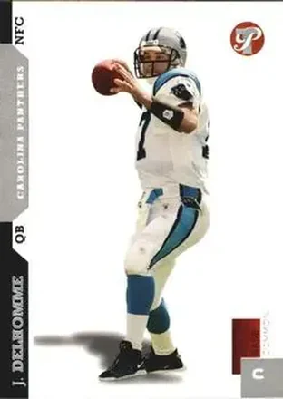 2005 Topps Pristine #4 - Jake Delhomme - Carolina Panthers