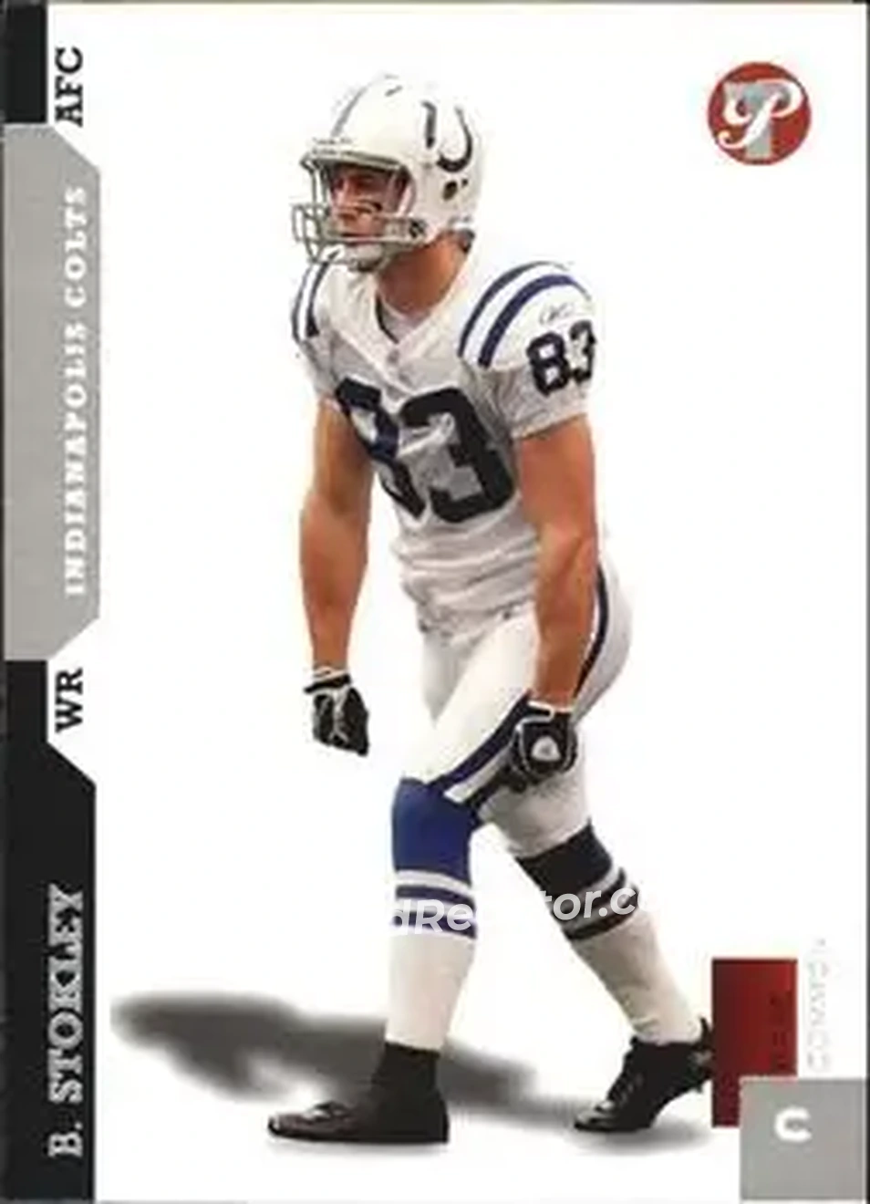 2005 Topps Pristine #14 - Brandon Stokley - Indianapolis Colts - Front 2005 Topps Pristine #14 - Brandon Stokley - Indianapolis Colts - Front