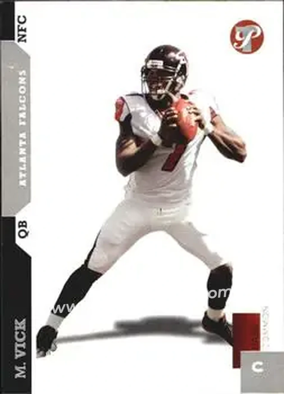 2005 Topps Pristine #19 - Michael Vick - Atlanta Falcons - Front