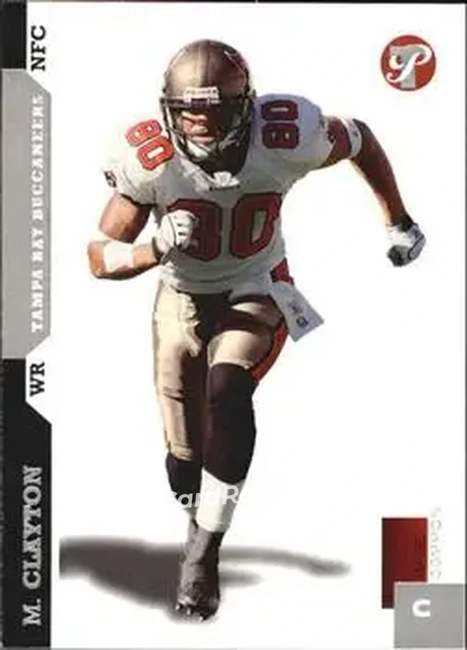 2005 Topps Pristine #24 - Michael Clayton - Tampa Bay Buccaneers - Front 2005 Topps Pristine #24 - Michael Clayton - Tampa Bay Buccaneers - Front