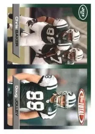 2005 Topps Total #5 - Doug Jolley - Chris Baker - New York Jets - New York Jets