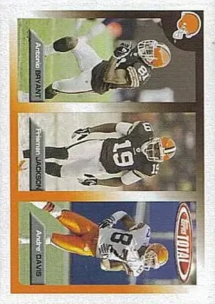 2005 Topps Total #18 Antonio Bryant - Frisman Jackson - Andre Davis - Cleveland Browns