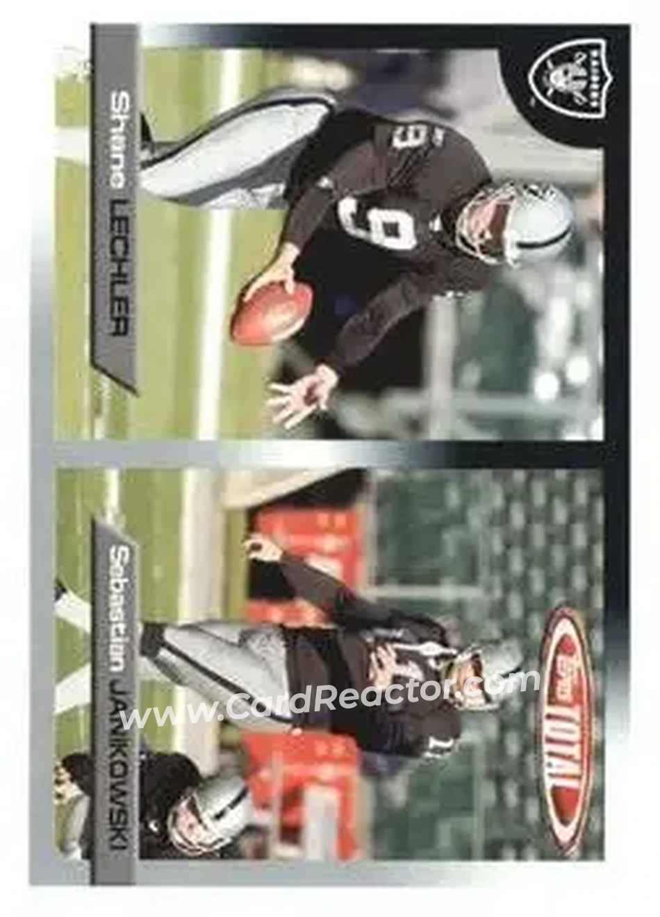 2005 Topps Total #23 - Shane Lechler - Sebastian Janikowski - Oakland Raiders - Oakland Raiders - Front