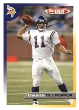 2005 Topps Total #25 - Daunte Culpepper - Minnesota Vikings