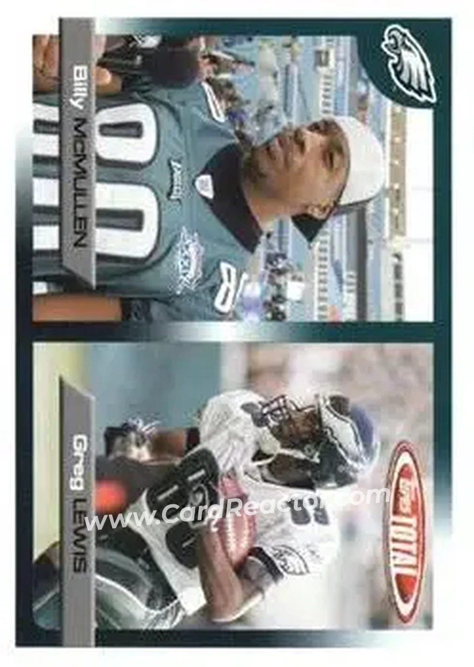 2005 Topps Total #33 - Greg Lewis - Billy McMullen - Philadelphia Eagles - Philadelphia Eagles - Front