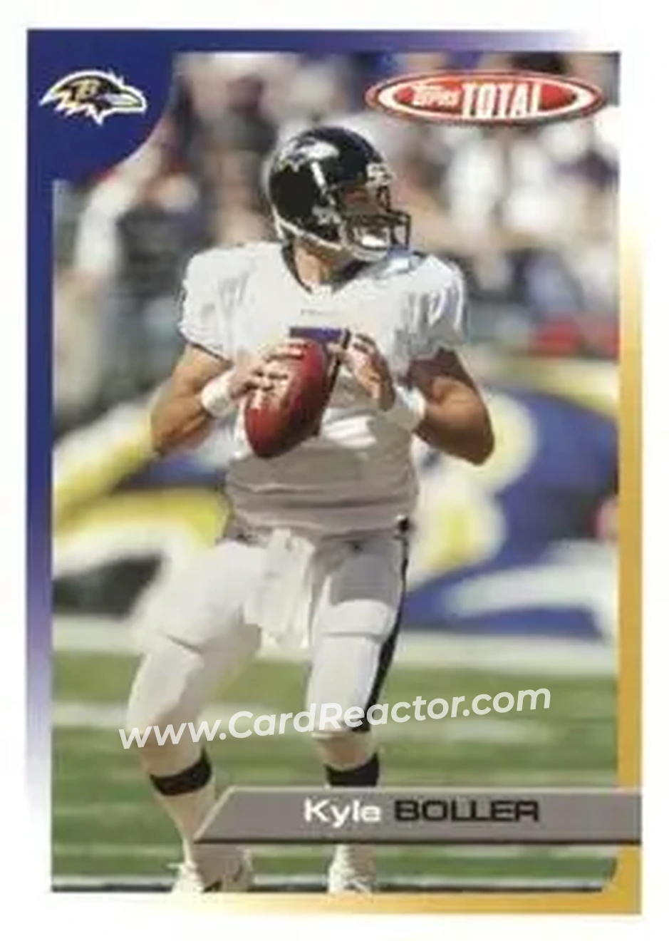 2005 Topps Total #34 - Kyle Boller - Baltimore Ravens - Front