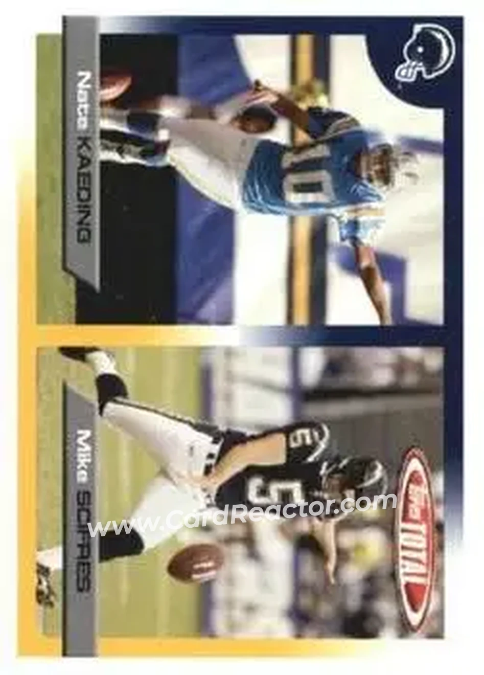 2005 Topps Total #40 - Mike Scifres - Nate Kaeding - San Diego Chargers - San Diego Chargers - Front