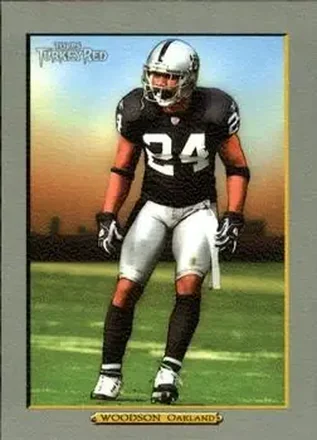 2005 Topps Turkey Red #3 - Charles Woodson - Oakland Raiders