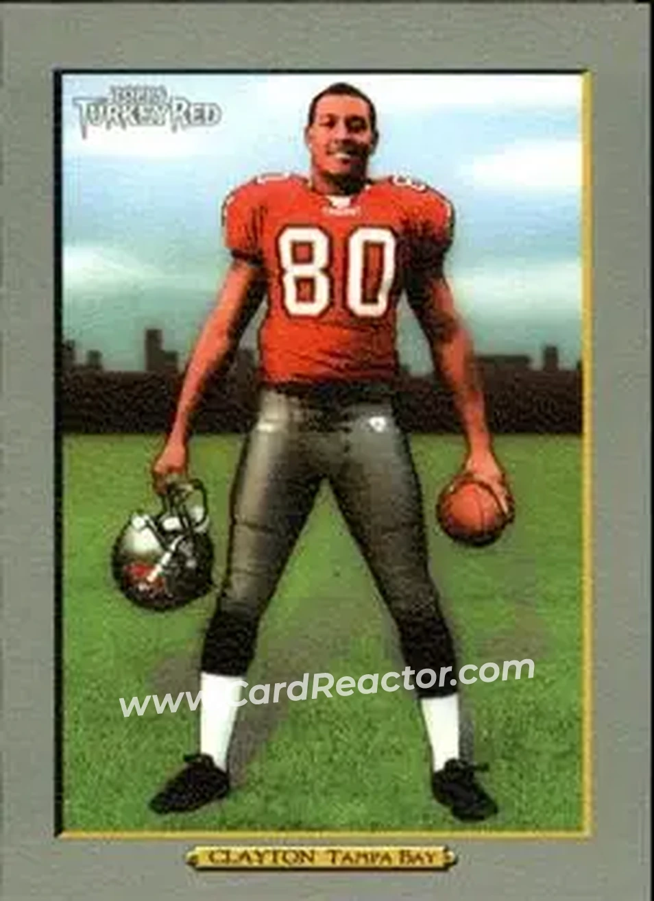 2005 Topps Turkey Red #5 - Michael Clayton - Tampa Bay Buccaneers - Front