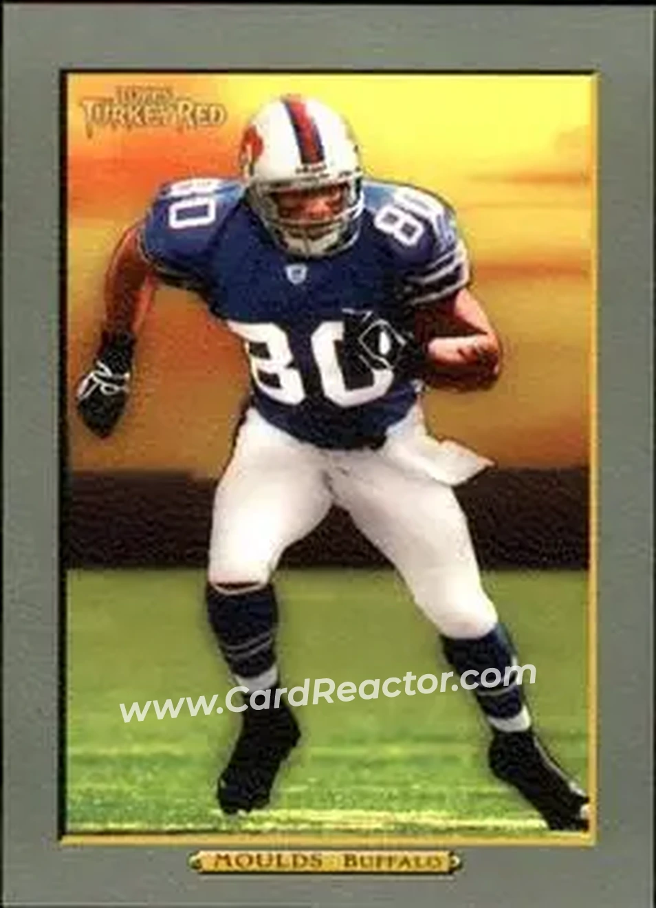 2005 Topps Turkey Red #6 - Eric Moulds - Buffalo Bills - Front
