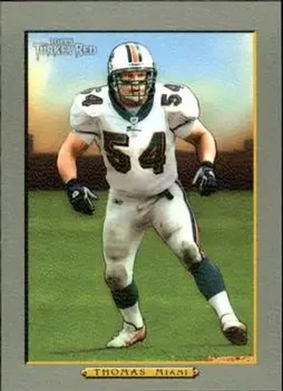 2005 Topps Turkey Red #9 - Zach Thomas - Miami Dolphins