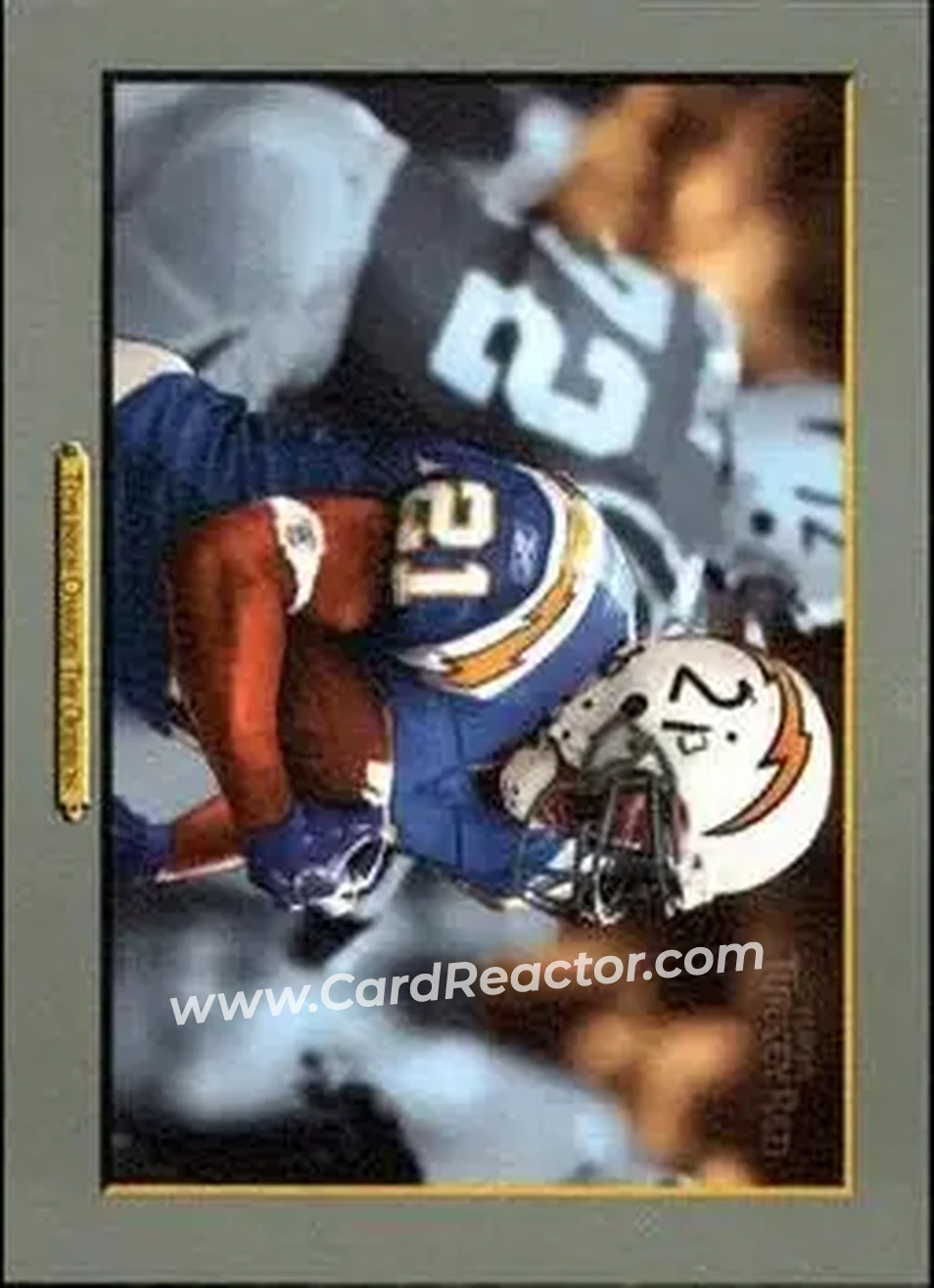 2005 Topps Turkey Red #25 - LaDainian Tomlinson - San Diego Chargers - Front