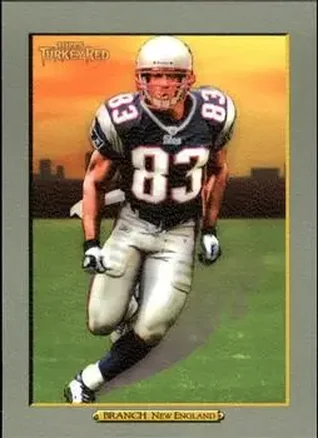 2005 Topps Turkey Red #22 - Deion Branch - New England Patriots