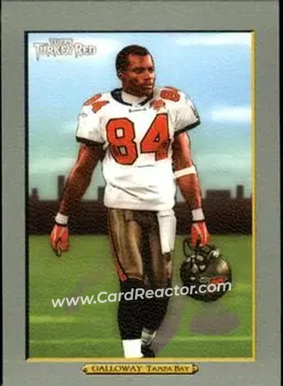 2005 Topps Turkey Red #27 - Joey Galloway - Tampa Bay Buccaneers - Front 2005 Topps Turkey Red #27 - Joey Galloway - Tampa Bay Buccaneers - Front